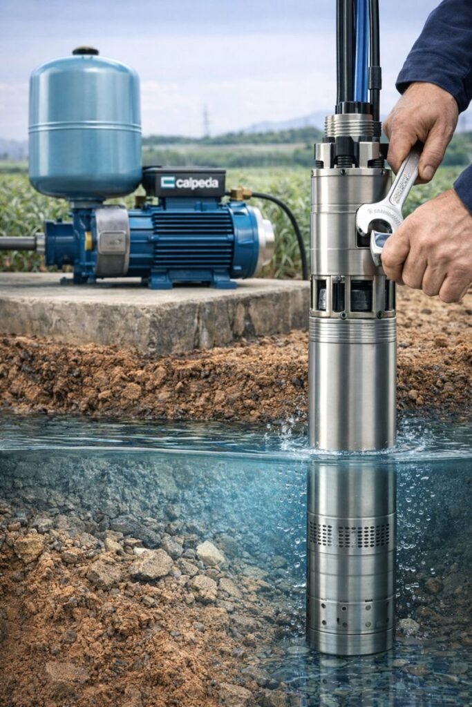 مضخة غاطسة | تصليح مضخات المياه | افضل بالونة موتور المياه في مصر