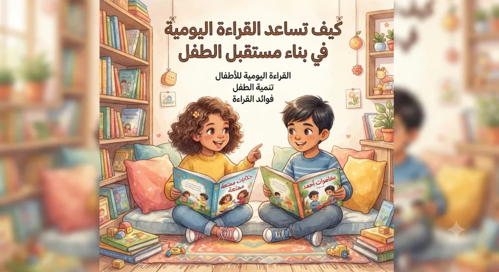 كيف تساعد القراءة اليومية في بناء مستقبل الطفل