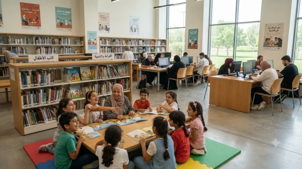 لماذا تعتبر المكتبات المجتمعية عنصرًا مهمًا في التنمية