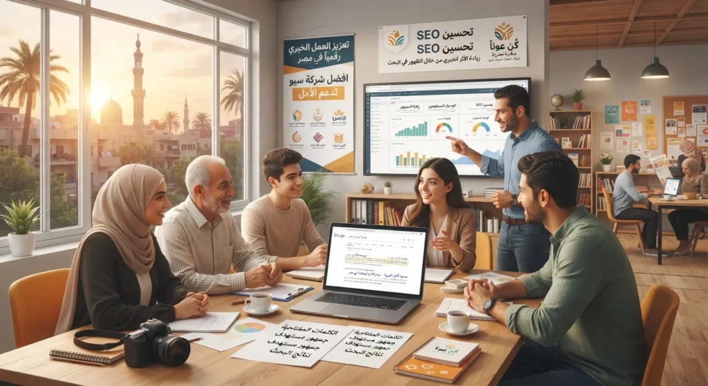 كيف تختار شركة سيو في مصر لدعم نجاح المؤسسات والمبادرات الخيرية؟