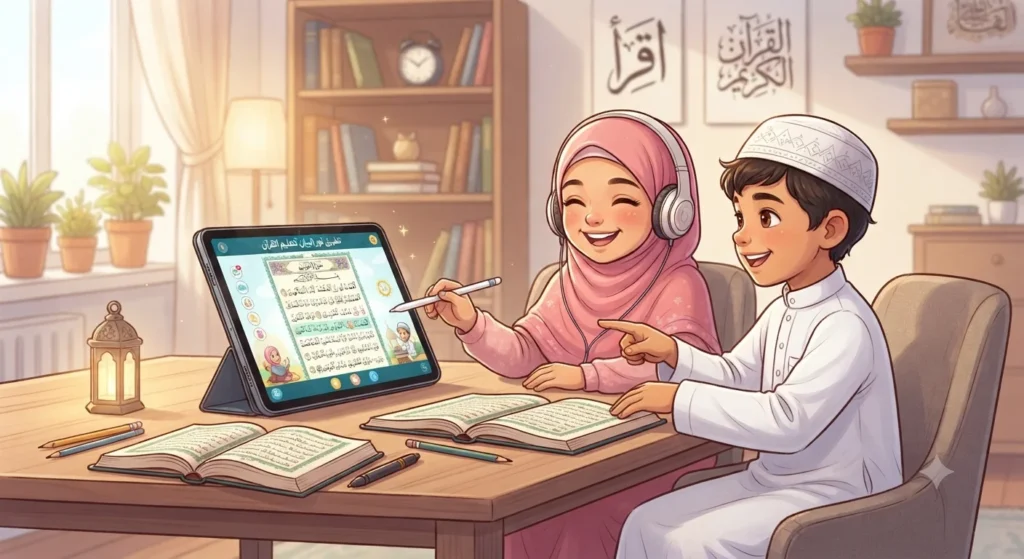 كيف تساعد التكنولوجيا الحديثة في تعليم القرآن للأطفال؟