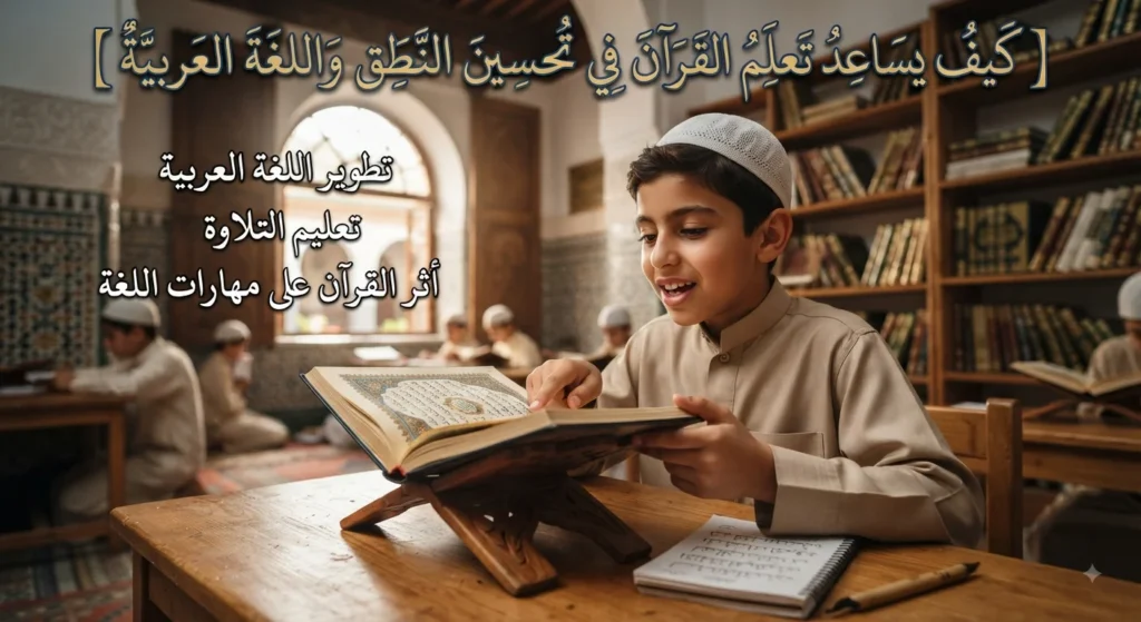كيف يساعد تعلم القرآن في تحسين النطق واللغة العربية؟