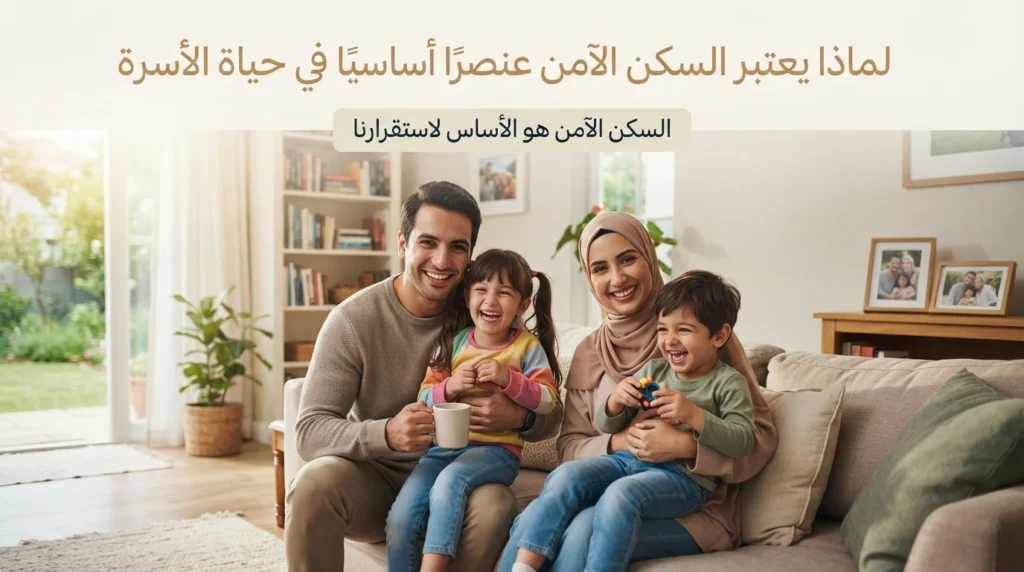 لماذا يعتبر السكن الآمن عنصرًا أساسيًا في حياة الأسرة؟
