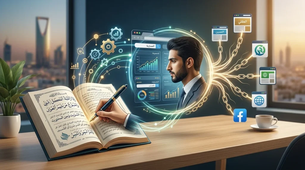 خدمة كتابة محتوى كيف تختار أفضل متخصص SEO وأفضل باك لينك لموقعك؟