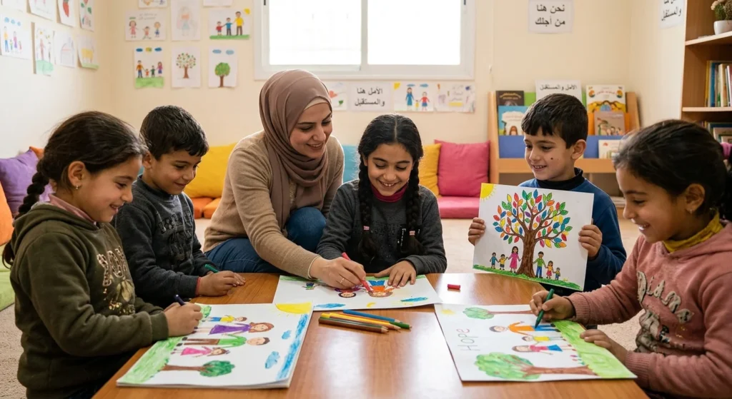 كيف يساعد الدعم النفسي الأطفال فاقدي الرعاية الأسرية